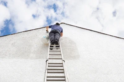 Peinture extérieure à Becquigny — façades et ravalement